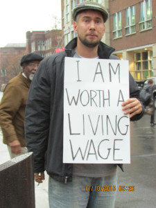 Tompkins County worker, Caleb Thomas. (Photo: Joan Lockwood)